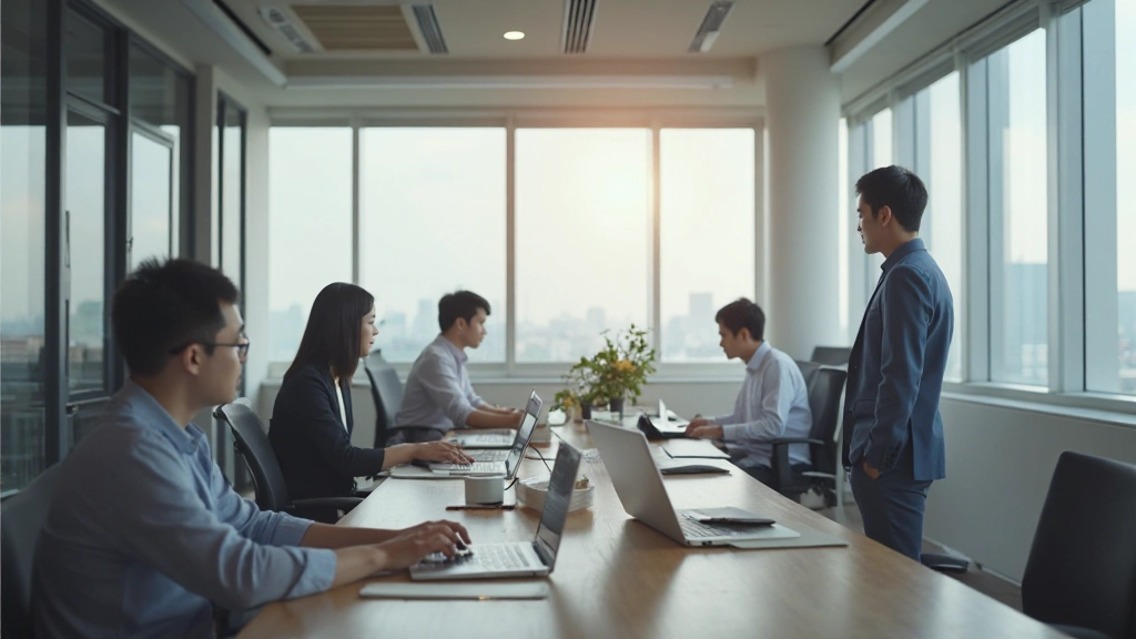 デジタル生産性ハブの最新オフィス環境